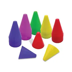 Markeringskjegler mini H11 cm, 50 stk