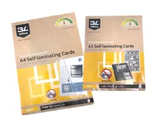Selvlaminerende kort 10 stk