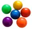 Sjonglørballer plast Ø7 cm, 6 stk