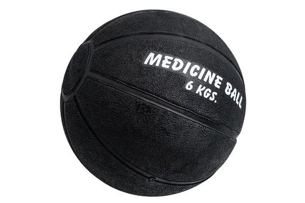 Medisinball sort 6 kg 