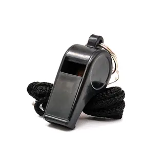 Dommerfløyte med snor