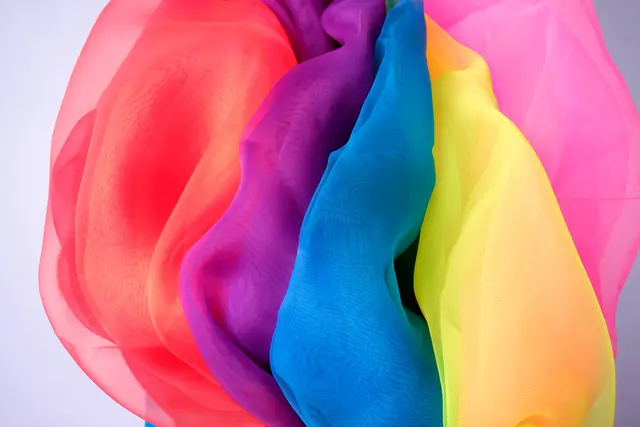 Danseskjerf L140 x B140 cm, 6 stk 