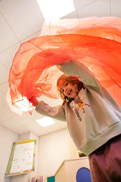 Danseskjerf L140 x B140 cm, 6 stk 