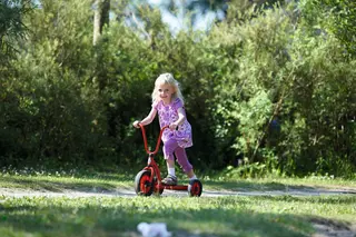 Mini Viking sparkesykkel med tre hjul 2-4 år