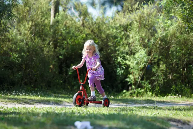 Mini Viking sparkesykkel med tre hjul 2-4 år 