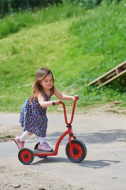 Mini Viking sparkesykkel med tre hjul 2-4 år 