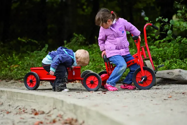 Viking trehjulsykkel liten 2-4 år 