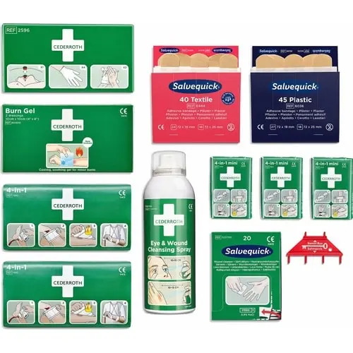 Refill førstehjelpsvegg 