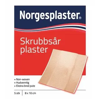 Skrubbsår plaster 8 x 10 cm