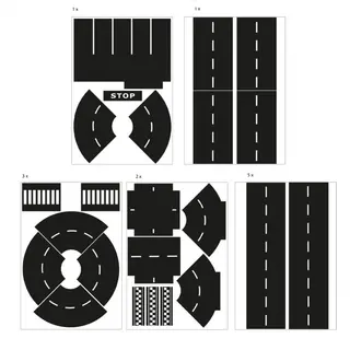 Veiteip svinger og kryss 50 stk