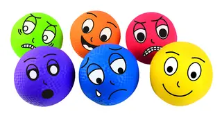 Mimikkballer Ø21 cm, 6 stk