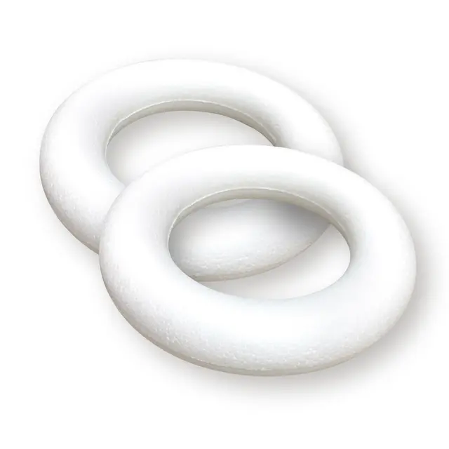 Isoporringer 17 cm 25 stk 