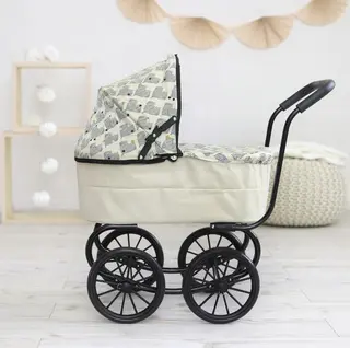 Dukkevogn classic L60 x B33 x H66 cm