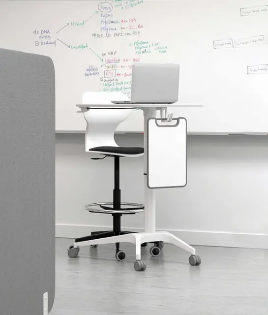 Gustav justerbart arbeidsbord B75 x D61 x H73-102 cm 