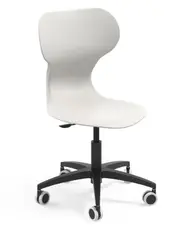 Os elevstol L m/hjul Lys gr&#229; SH40-51 cm