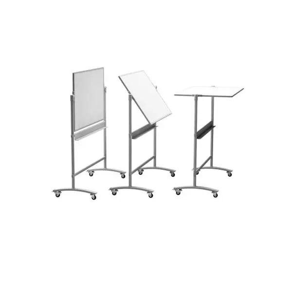 Mobil whiteboardtavle B150 x D63 x H190 cm 