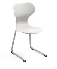 Os elevstol C- understell Lys gr&#229; SH46 cm