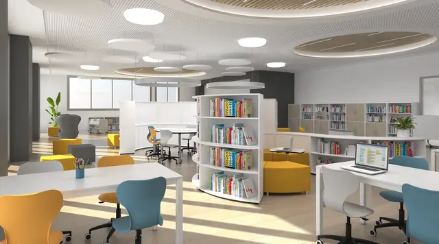 Os elevstol M m/hjul Lys grå H40-51 cm 