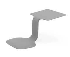 Ztool Portabel arbeidsstasjon Lys gr&#229; B66 x D57 x H40 cm