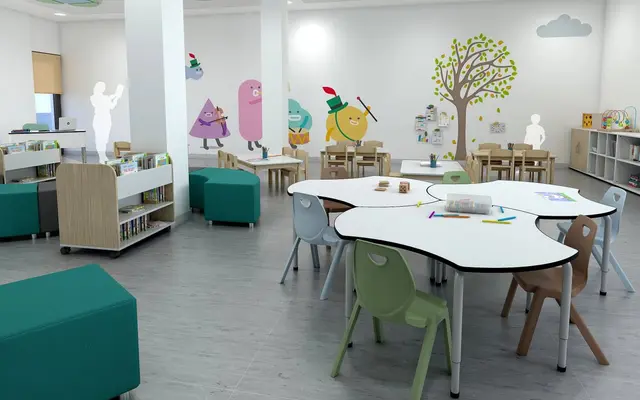 Ina stol lys blå SH26 cm 