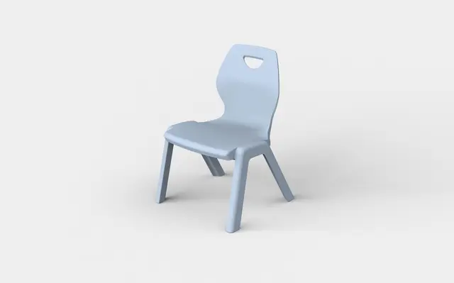 Ina stol lys blå SH30 cm 