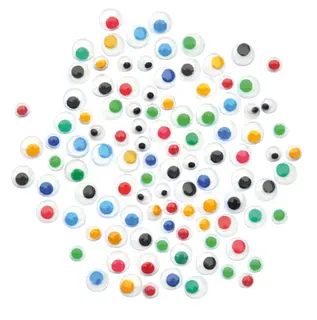 Plastøyne fargede Ø5-7 mm, 600 stk