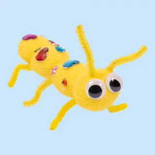 Tubestrikk gul Ø30 mm