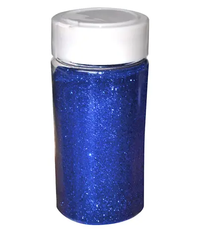 Glitter blå 250 g 