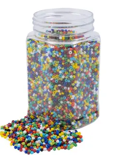Glassperler Ø2 mm, 500 g