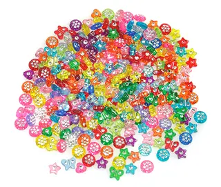 Sparkle perlemix Ø7-10 mm, 750 stk