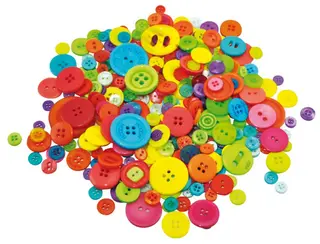 Knapper mix Ø10-30 mm, 500 g