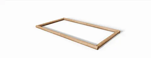 Core robiniastokk sandkasse Ø12-14 cm, Pris pr m