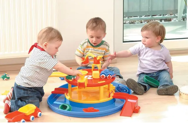 Viking City havn L70 x B52 x H35 cm 