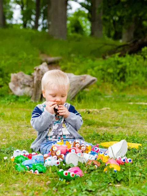 Viking søte kjøretøy L8 cm, 18 stk 
