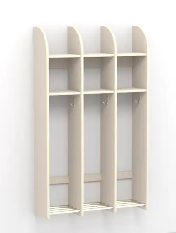 Mia vegghengt garderobe 30 B30 cm pr rom,  D25 x H138 cm