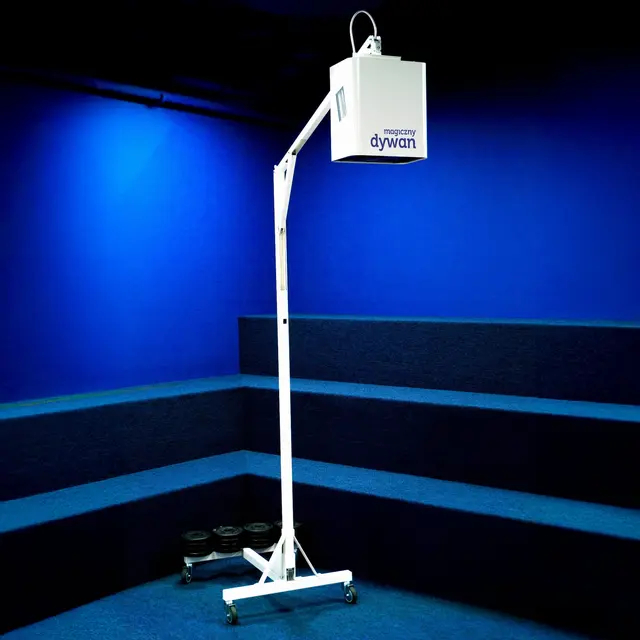 Mobilt gulvstativ for Kinebi-projektor 