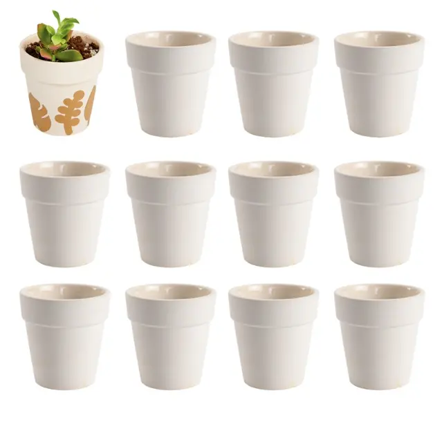 Blomsterpotter Ø7 cm, 12 stk 