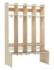 Arne frittst&#229;ende garderobe 30 B30 cm pr rom, D48 x H165 cm