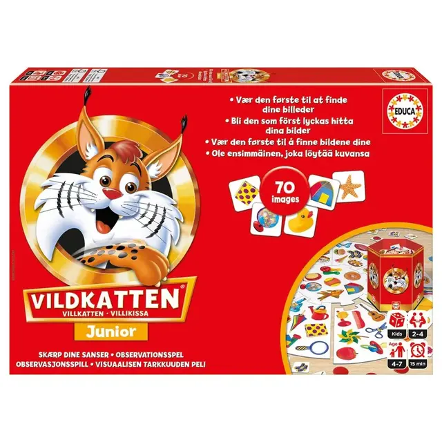 Villkatten Junior Spill fra 3 år 