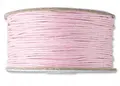 Bomullsnøre rosa Ø1 mm