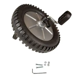 Forhjul med pedal