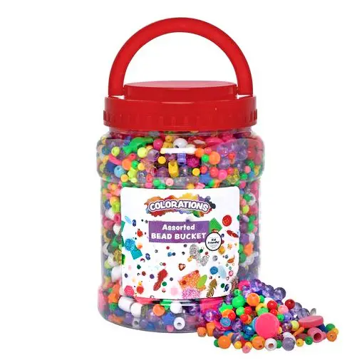 Plastperler stormix 3500 stk 