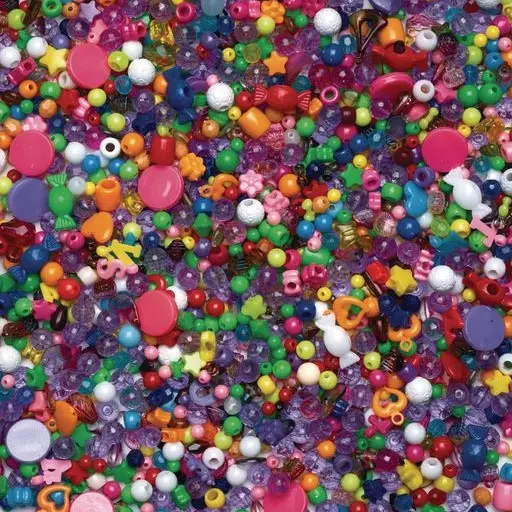 Plastperler stormix 3500 stk 