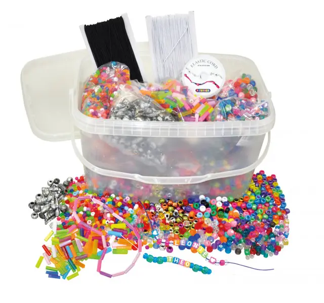 Plastperler startkit 12000 stk 
