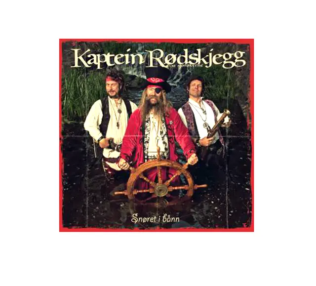 CD Kaptein Rødskjegg Snøret i bånn 