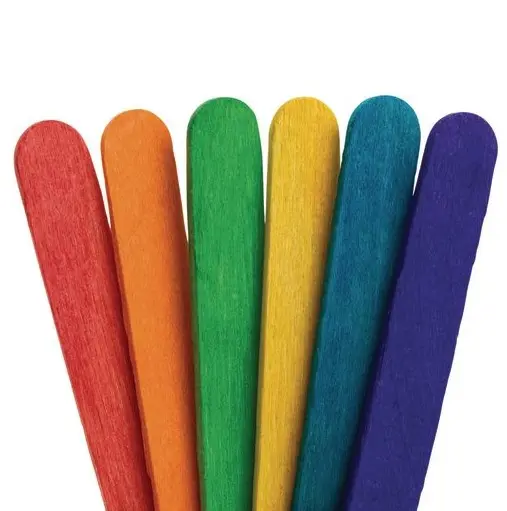 Ispinner fargede L115 x B10 mm, 1000 stk 