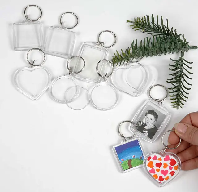 Nøkkelringer Ø40-50 mm, 100 stk 