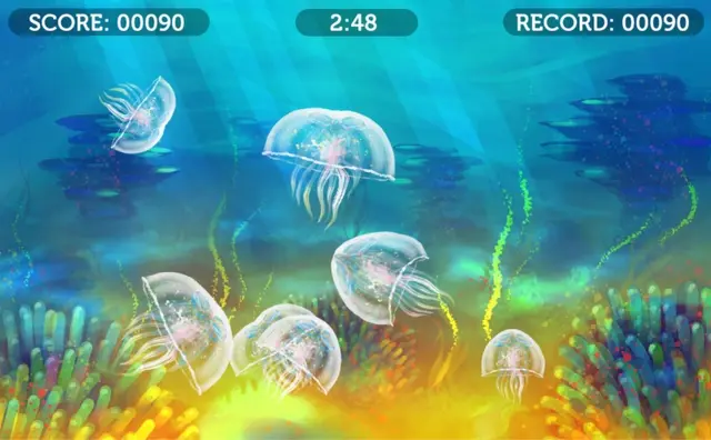 Kinebi interaktivt gulv Projektor og 100 aktiviteter 