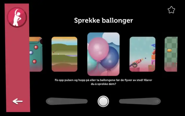 Kinebi interaktivt gulv Projektor og 100 aktiviteter 