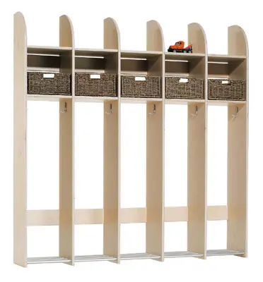 Mia høy garderobe 1 rom B28 x D25 x H152 cm